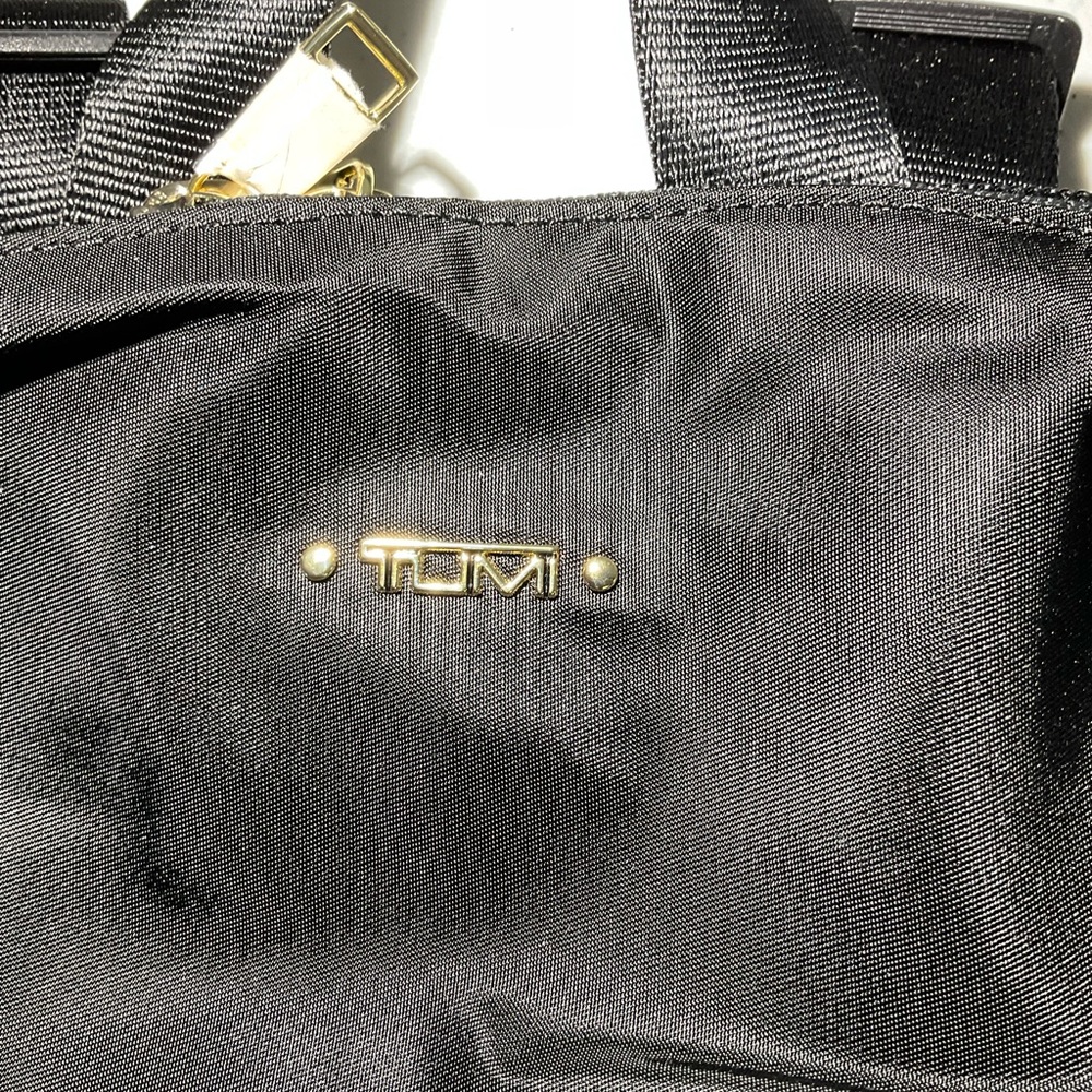 Tumi black backpack new $150 on website - Picture 1 of 3